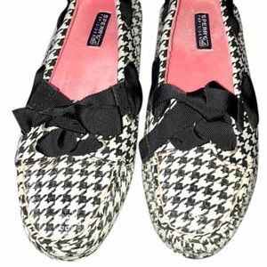 Houndstooth Sperry casual shoes
